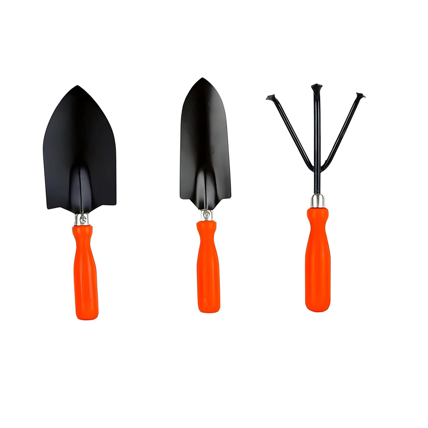 Garden Trowel Toolkit Set of 3PCS(Trowel, Tranplanter & Cultivator)