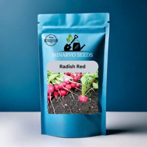 Radish Scarlet Red Seeds Hybrid ( Pack of 3grm)